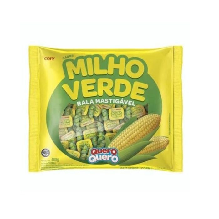 Bala Mastigavel Milho Verde 480g - Cory